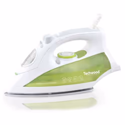 Fer à Vapeur TECHWOOD: Puissance: 2400W - Débit de vapeur: 30 g-min - Boutons “spray” et “vapeur” - Capacité: 300ml - Aliment ...