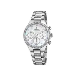 Festina F20401/1 montre Montre bracelet Femelle Quartz Argent