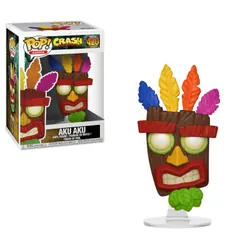 FIGURINE POP GAMER -CRASH BANDICOOT -AKU AKU