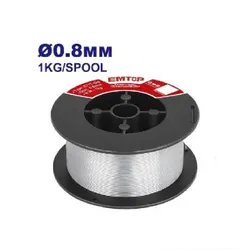 Fil Fourré EMTOP EEWSFC08101 0,8 mm 1 kg