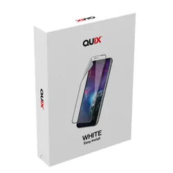 Film De Protection D'écran En TPU QUIX Blanc - Installation Facile