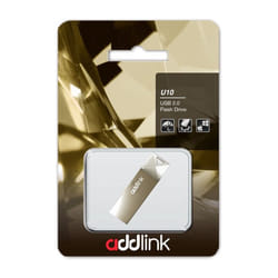 Flash Disque 16Go USB 2.0 Addlink U10 - Champagne