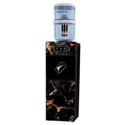 Fontaine D'eau avec Réfrigérateur LEXICAL LWD-6080-2 670W - Noir&Gold