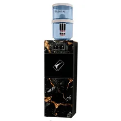 Fontaine D'eau avec Réfrigérateur LEXICAL LWD-6080-2 670W - Noir&Gold