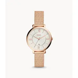Fossil Jacqueline Montre bracelet Femelle Quartz Rose doré