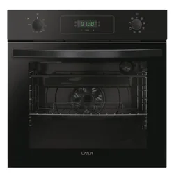 FOUR Electrique ENCASTRABLE CANDY 70Litres / NOIR + AFF + Ventilateur