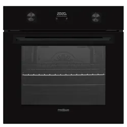 Four Encastrable Premium AF6050.X01 65 L 5 Fonctions Inox anti-traces / Verre Noir