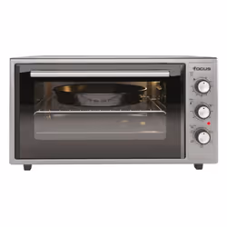 Four Électrique Focus F45X - Volume : 45 Litres - Puissance: 2000 Watts - Température: Réglable jusqu'à 250°C - Minuterie: 90 ...
