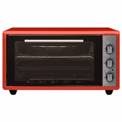 Four Electrique ventilé MontBlanc - Capacité: 35 Litres - Double Résistance - 5 Fonctions - Thermostat - Minuterie - Porte en ...