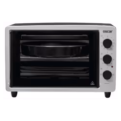 Four Electrique OSCAR 34L - Silver -- Four Electrique Oscar - Capacité 34L - Couleur Silver - 3x Fonctions de cuisson - Minut ...