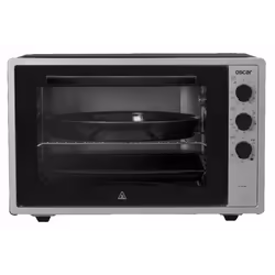 Four électrique OSCAR -  Puissance : 1800  W - 2 plateaux  - 6 fonctions -Commande automatique  - Capacité : (L) 70 - Porte G ...