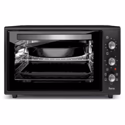 Four Électrique Saba 45500-L - Volume : 45 Litres - Puissance : 1600W - Minuterie : 90min - Thermostat - Ventilateur turbo -  ...