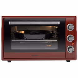 Four Électrique Ventilé Focus F.60 60 Litres Rouge