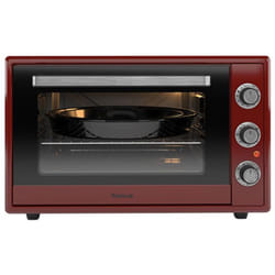 Four Électrique Ventilé Focus F.60 60 Litres Rouge