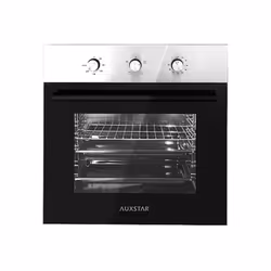Four Encastrable AUXSTAR 60cm - Fonctions de Cuisson: 6 Fonctions - Volume: 70 Litres - Chaleur tournante - Porte de four amo ...