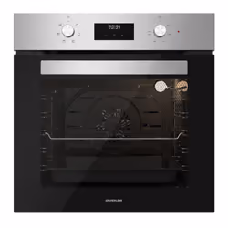 Four Encastrable Silverline- Volume: 72 L - Fonction: 6 fonctions- 2 Boutons poussoirs : Fonction, température - Afficheur nu ...