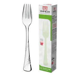 Fourchette à Fruits Inox 18/10 - 12 Pièces WINOX Série Morjene W105051