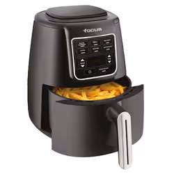 Focus FM 3601X - Friteuse à air 4 L, 1550 W, noir + Inox, numérique & grill - Vue supplémentaire 4