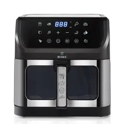 Friteuse Sans Huile IRONIX WMN55-6 10L - Noir&Chrome