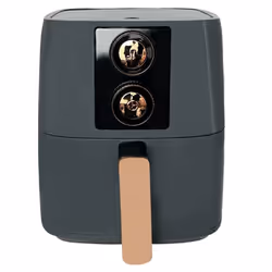 Friteuse Sans Huile PROVA - Puissance: 1500 watts - Capacité: 5.2 litres - Température Réglable: de 80°C jusqu'à 200°C - Minu ...