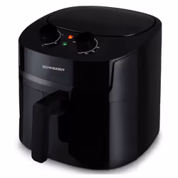 Friteuse Digitale Sans Huile SCHNEIDER - Puissance: 1800 Watts - Capacité: 6.5 Litres - Minuterie: de 0 a 30 minutes - Protec ...
