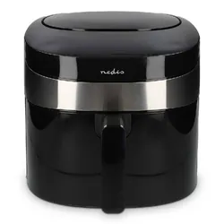 Nedis KAAF180BKW friteuse Unique 7,2 L Autonome 1800 W Friteuse d'air chaud Noir