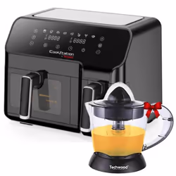 Friteuse Sans Huile TECHWOOD CS-927 8.8 Litres + Presse Agrume