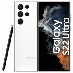 Galaxy S22 Ultra 5G 12Go/256Go Blanc - Édition Boutique Officielle Samsung