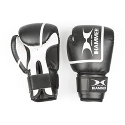 Gants De Boxe Hammer Fit 2 - Noir & Blanc