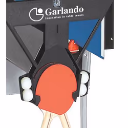 Garlando C-113E table de tennis de table Table de tennis de table sur roulettes (2 plateaux et 1 châssis) Bleu - Vue supplémentaire 4