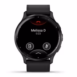 Garmin Venu 3 3,56 cm (1.4") AMOLED 45 mm Numérique 454 x 454 pixels Écran tactile Noir Wifi GPS (satellite) - Vue supplémentaire 2