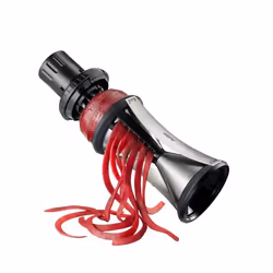 GEFU SPIRELLI XL, Manuel, Noir, Acier inoxydable, Plastique, Acier inoxydable, 90 mm, 90 mm, 240 mm
