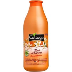 Gel Douche & Bain Lait Hydratant Cottage – Fleur d'Oranger – 750 ml
