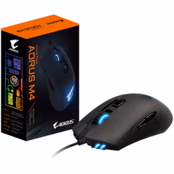 Gigabyte Aorus M4 souris Ambidextre USB Type-A Optique 6400 DPI - Vue supplémentaire 8
