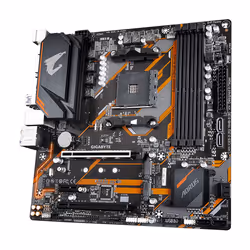 Gigabyte B450M AORUS ELITE carte mère AMD B450 Emplacement AM4 micro ATX - Vue supplémentaire 4