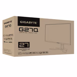 Gigabyte G27Q 68,6 cm (27") 2560 x 1440 pixels Quad HD LED Noir - Vue supplémentaire 5