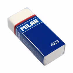 Gomme MILAN 4020 --Gomme MILAN 4020 - Gomme douce en caoutchouc synthétique - Pour gommer une large gamme de crayons graphite ...