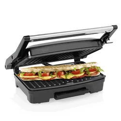 Grill panini PRINCESS 23X15 cm 750W Noir-117501