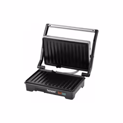 Panini Grill Techwood TPG-1756 - Témoins lumineux - Puissance 750W - Controle automatique de la température - Corps en bakéli ...