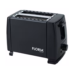 Grille Pain Floria ZLN 1826 - Puissance : 700 Watts - Nombre de fentes : 2 emplacements pour grille-pain - 7 niveaux pour le  ...