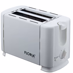 Grille Pain Floria ZLN 1826 - Puissance : 700W - Nombre de fentes : 2 emplacements pour grille-pain - 7 niveaux pour le contr ...