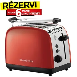 Russell Hobbs 26551-56 6 2 part(s) 1600 W Rouge, Argent