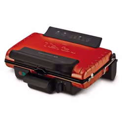 Grille Viande Ultra Compact TEFAL - Puissance en Watts: 1600- 2 Plaques amovibles (lave-vaisselle) - Idéale pour les repas ra ...