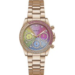 GUESS GW0483L3 montre Montre bracelet Femelle Quartz Or rose Rose doré