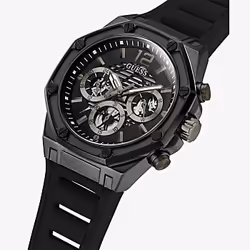 GUESS MOMENTUM Montre bracelet Mâle Noir