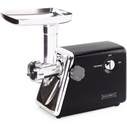 Hachoir à Viande ROYALTY LINE MG5 - Puissance: 500 Watts - 3 lames de coupe (3.0,5.0,7.0) - Lames en acier inoxydable - Acces ...