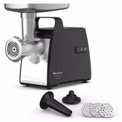 Hachoir à Viande MOULINEX HV7 ME556810 2200W - Inox&Noir