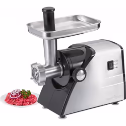 Hachoir à Viande PROFICOOK - Puissance: 1000 W - 3 Disques - Fonction inversée - Bouton Marche / Arrêt - Positionnement stabl ...