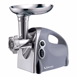 Hachoir a viande Topmatic - Puissance: 1200 Watts - Capacité: 1.5Kg - Bouton marche arrière - Bouton marche / arrêt - Pieds a ...