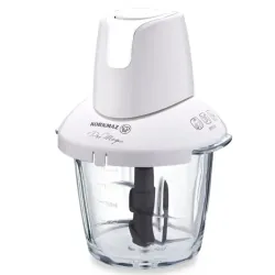 Hachoir en Verre KORKMAZ Pro Magic A460-08 Blanc